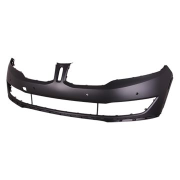 Bumper Cover Front w/o Headlamp Washers w/Tow Hook w/Camera w/o Auto Park Primed CAPA for Lincoln MKX 2016-2018