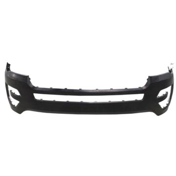 Bumper Cover Front w/o Active Park Assist w/o Camera w/o Parking Aid w/o Tow Hook Primed for Ford Explorer 2016-2017