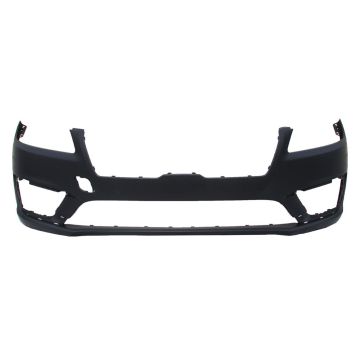 Bumper Cover Front w/o Active Park Assist w/Tow Hook Primed CAPA for Lincoln MKZ 2017-2020