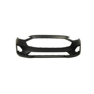 Bumper Cover Front w/o Parallel Park Assist Primed CAPA for Ford Fusion Police Responder Hybrid