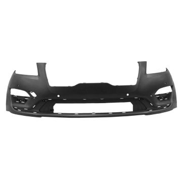 Bumper Cover Front w/Parking Aid w/Tow Hook w/Fog Lamps Primed CAPA for Lincoln MKC 2019