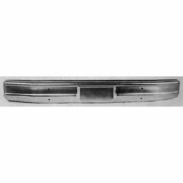 Bumper Face Bar Front w/o Impact Strip Chrome for Ford Bronco F-150