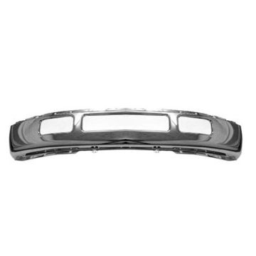 Bumper Face Bar Front w/Fender Flare Holes Chrome for Ford F-450 Super Duty F-550 Super Duty