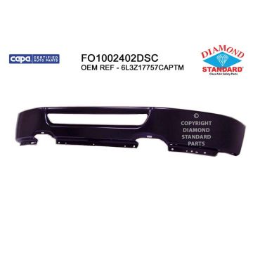 Bumper Face Bar Front w/o Fog Lamps From 8-9-05 Primed CAPA for Ford F-150 2005-2008