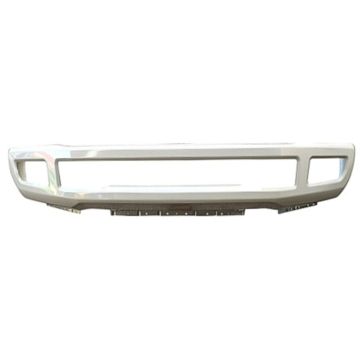 Bumper Face Bar Front w/Fog Lamps w/o Fender Flares for Ford F-250 Super Duty F-350 Super Duty