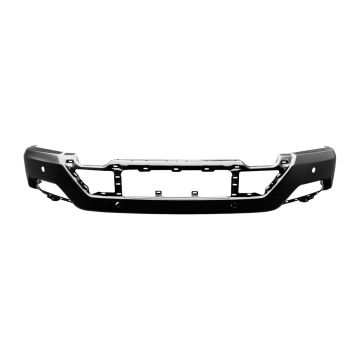 Bumper Face Bar Front w/o Active Park Assist w/Park Distance Sensors CAPA for Ford F-150 2021-2023