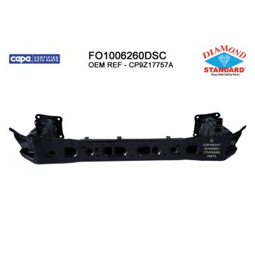 Bumper Cover Reinforcement Front CAPA for Ford Focus Sedan Hatchback S Titanium SE SEL SE Plus ST SE Appearance SE Luxury 2012-2018