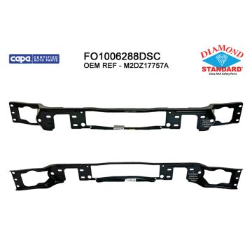 Bumper Cover Reinforcement Front Molded Bumper CAPA for Ford Bronco 2021-2024
