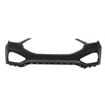 Bumper Cover Front Upper w/o Tow Hook w/o Active Park Assist Primed CAPA for Ford Edge Titanium SE SEL ST ST-Line 2019-2024