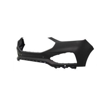Bumper Cover Front Upper w/Parking Aid w/Active Park Assist w/o Tow Hook Primed for Ford Edge Titanium ST ST-Line 2019-2024