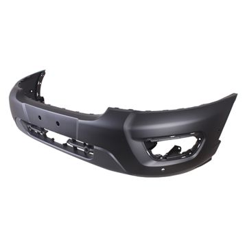 Bumper Cover Front Lower w/Front Parking Aid Primed CAPA for Ford Transit-150 Transit-250 Transit-350 Transit-350 HD