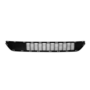 Bumper Cover Grille Front w/Adaptive Cruise Control w/o Immersion Heater CAPA for Ford Edge Titanium SE SEL 2015-2018