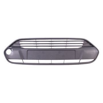 Bumper Cover Grille Front Upper Bumper Grille w/o Honeycomb Mesh CAPA for Ford Transit Connect 2014-2018