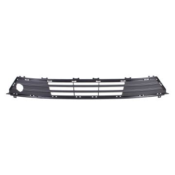 Bumper Cover Grille Front w/Immersion Heater Textured Black for Ford Fusion 2017-2018