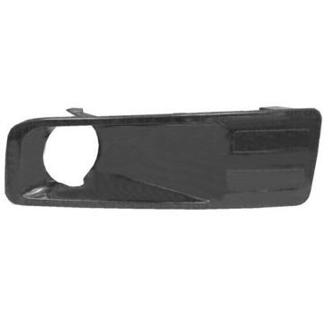 Bumper Insert Front Left Black Bezel w/Fog Lamps for Ford Fusion 2007-2009
