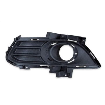 Bumper Insert Front Left Fog Lamp Bezel w/Fog Lamps w/o Block Heater Black Bezel for Ford Fusion SE Hybrid Energi SE Energi Titanium Titanium Hybrid S Hybrid 2013-2016
