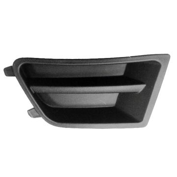 Bumper Insert Front Left Fog Lamp Opening Cover w/o Fog Lamps for Ford Mustang Base 2010-2012