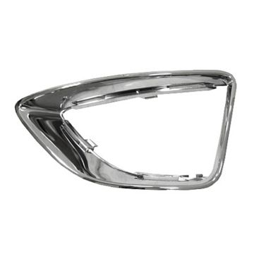 Bumper Insert Front Left Fog Lamp Opening Molding for Ford Fusion SEL Hybrid 2010-2012