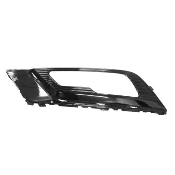 Bumper Insert Front Left Fog Lamp Bezel w/Fog Lamps High Gloss Black for Ford Fusion Energi SE Energi Titanium Titanium Hybrid Platinum Hybrid Energi Platinum SE LUX Hybrid S Hybrid SE Hybrid 2017-2018
