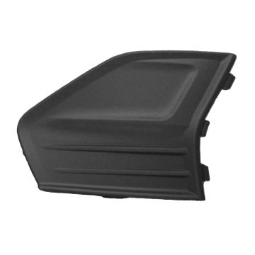 Bumper Insert Front Left Fog Lamp Opening Cover w/o Fog Lamps Textured Black for Ford Fusion S SE Hybrid SE 2019-2020