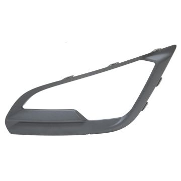 Bumper Insert Front Left Headlamp Bezel Black for Ford EcoSport 2018-2022