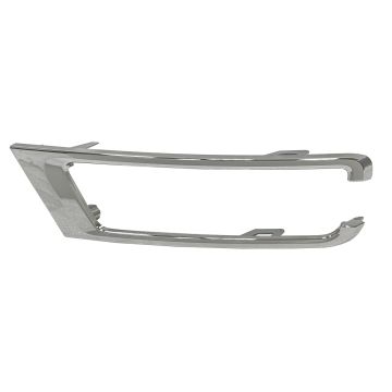 Bumper Insert Front Left Fog Lamp Bezel Chrome for Ford Expedition 2022-2024