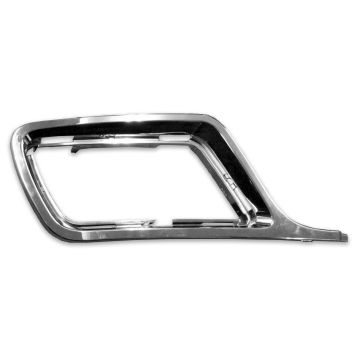 Bumper Insert Front Right Fog Lamp Opening Moulding Chrome for Lincoln MKZ 2010-2012