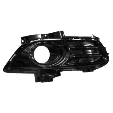 Bumper Insert Front Right Fog Lamp Bezel w/Fog Lamps Chrome Bezel for Ford Fusion SE Hybrid Energi SE Energi Titanium Titanium Hybrid S Hybrid 2013-2016