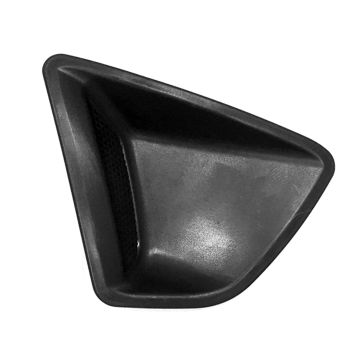 Bumper Insert Front Right w/o Sport Appearance Pkg Outer Grille for Ford Fiesta Sedan Hatchback S SE 2011-2013