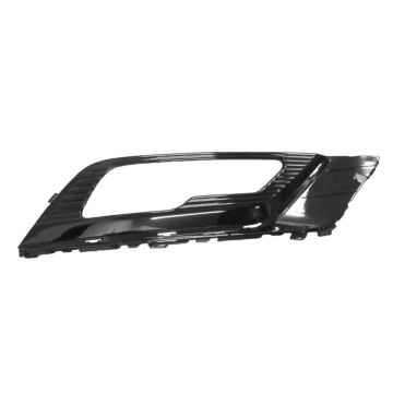 Bumper Insert Front Right Fog Lamp Bezel w/Fog Lamps High Gloss Black for Ford Fusion S Hybrid SE Hybrid Energi SE Energi Titanium Titanium Hybrid Platinum Hybrid Energi Platinum SE LUX Hybrid 2017-2018