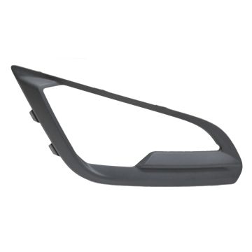 Bumper Insert Front Right Headlamp Bezel Black for Ford EcoSport 2018-2022