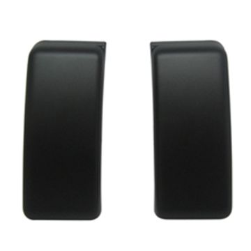 Bumper Guard Front Bumper Pad Set w/o License Plate Mount Textured CAPA for Ford F-150 2009-2014