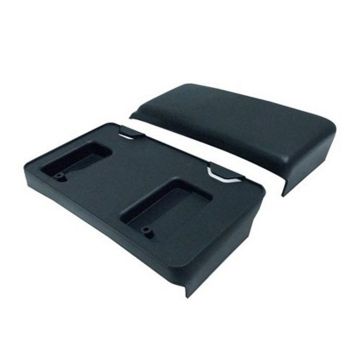 Bumper Guard Front Bumper Pad Set w/License Plate Mount for Ford F-150 2011-2014
