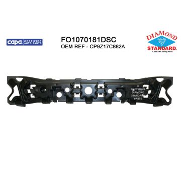 Bumper Impact Absorber Front CAPA for Ford Focus Sedan Hatchback 2012-2014