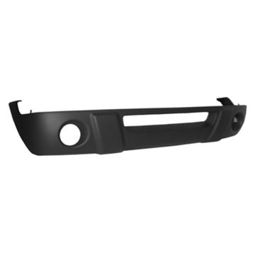 Bumper Valance / Grille Kit Front Except FX4 Off-Road Racing w/Fog Lamp Holes Matte Gray CAPA for Ford Ranger XLT XL 2001-2003