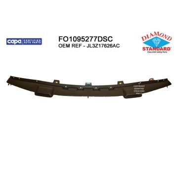 Bumper Valance / Grille Kit Front Upper w/o Tow Hooks CAPA for Ford F-150 2018-2020