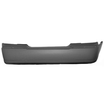 Bumper Cover Rear w/o Rear Object Sensors Primed for Lincoln Town Car 2003-2011