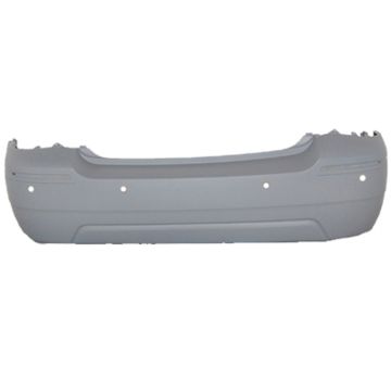 Bumper Cover Rear w/Proximity Sensor Primed CAPA for Ford Five Hundred 2005-2007