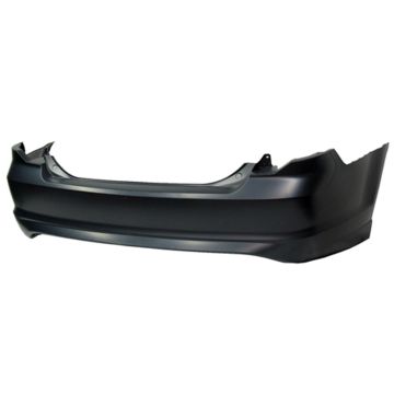 Bumper Cover Rear w/o Rear Object Sensor CAPA for Ford Fusion Hybrid S SE Sport SEL 2010-2012