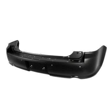 Bumper Cover Rear w/o Towing Pkg w/Rear Object Sensor Dual Exhaust CAPA for Ford Flex 2010-2019