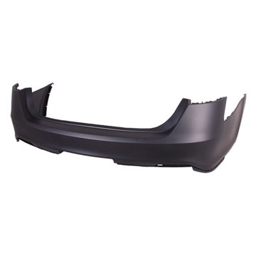 Bumper Cover Rear w/Rear Object Sensors w/o Intelligent Access Primed CAPA for Ford Police Interceptor Sedan Taurus