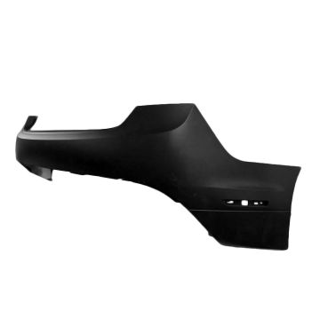 Bumper Cover Rear w/o Rear Object Sensors Primed CAPA for Lincoln MKZ Base Elite High Reserve Hybrid Black Label Black Label Hybrid 2013-2015