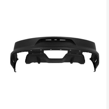 Bumper Cover Rear w/o Rear Object Sensors Primed for Ford Mustang GT Premium 2015-2017