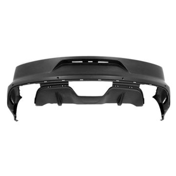 Bumper Cover Rear w/Rear Object Sensors Primed for Ford Mustang GT Premium 2015-2017