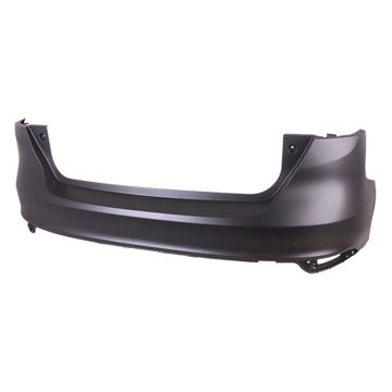 Bumper Cover Rear Primed CAPA for Ford Focus Hatchback 2015-2018