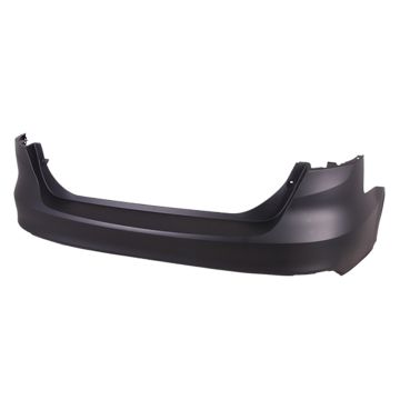 Bumper Cover Rear Primed CAPA for Ford Focus Sedan 2015-2018