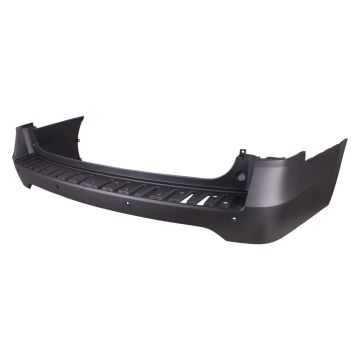 Bumper Cover Rear w/Parking Aid w/o Active Park Assist Standard WB Primed CAPA for Ford Expedition 2018-2021