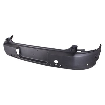 Bumper Cover Rear w/Park Distance Sensors w/Towing Hitch CAPA for Ford Bronco Sport First Edition Outer Banks Big Bend 2021-2023