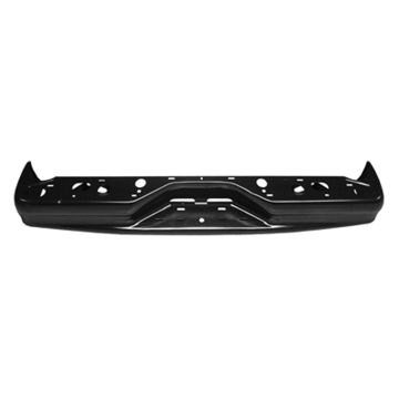 Bumper Face Bar Rear Step Type w/o Rear Object Sensors for Ford E-150 E-250 E-350 E-450 E-550
