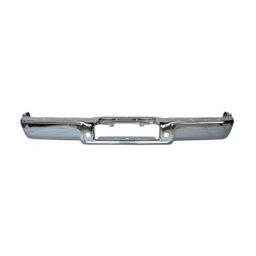 Bumper Face Bar Rear For Styleside Models w/o Park Sensor From 11/30/04 Chrome CAPA for Ford F-150 Lincoln Mark LT